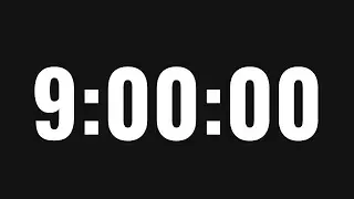 9 Hour Timer &ndash; Long Countdown
