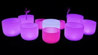 Blood Full Moon Lunar Eclipse 432Hz Crystal Bowls Meditation Deep Sleep & Chakra Alignment