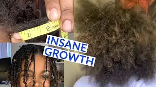 Taking Down Mini Braids | Best Protective Style for Hair Growth | Measuring Length Retention