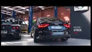 Audi A4 2.0T | Armytrix Система выхлопа VALVETRONIC | обороты & ускорение звук!