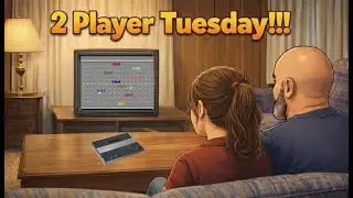 2 PLAYER TUESDAY! | Atari 2600 & Intellivision Retro Chaos with Kellie!