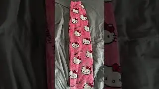 Hello Kitty PJS mini haul 😍 #hellokitty #haul #pajamas #kawaiiplushie #cuteshop #winterspecial