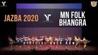 MN Folk Bhangra Back | Jazba 2020 | [@YTPRODUCTIONS Back Row]