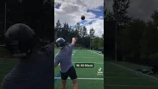 HOW FAR YOU SHOULD THROW BASED ON AGE🔥🏈