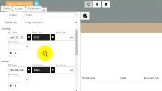 How to modify header using design manager in VPCart 9