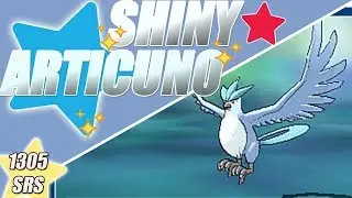 Live Shiny Articuno - 1305 Soft Resets - Pokemon Ultra Moon