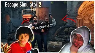 These puzzles had us STRUGGLING. (With draAGoony) | Escape Simulator 2