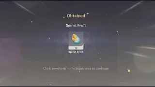 You can buy SPINEL FRUIT🌽 | GENSHIN IMPACT