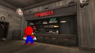 upgrade station from tf2 but its in the style of mario 64