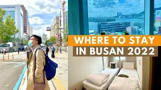 WHERE TO STAY IN BUSAN KOREA VLOG | CHEAPEST HOTEL IN NAMPO