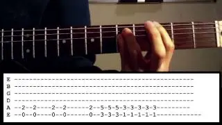 Deep Six - Marilyn Manson - Guitar Lesson