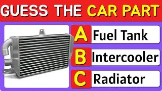 Guess The Car/Moto Part by Image | Technical Challenge | Nerd Quiz Origins