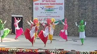 CDLU SIRSA BHANGRA AT PANJAB UNIVERSITY 