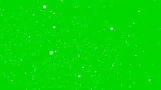 White Particles Effect | Green Screen HD Video Free Download | No Copyright | Source File