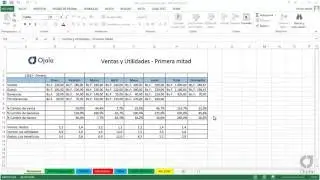8. Excel, los menús contextuales y la mini barra de herramientas