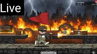 Minimilitia classic live /  Diesel is live streaming | best game play TDM ,CTF ,VIP / Mini militia 