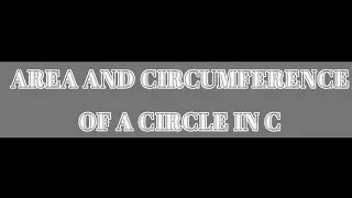 c program to find area and circumference of a circle|turbo c++
