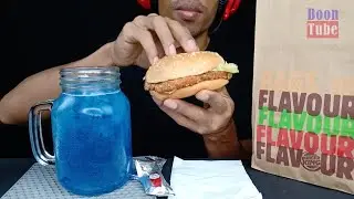 ASMR Drinking ~BURGER KING ~Mirinda Mix It Blue | EP.112 I BoonTube