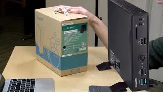 Shuttle XPC Slim DS10U Mini Fanless Barebone PC Unboxing