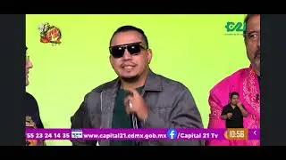 Maluco con Fernanda Tapia en el programa Capital por Cual      #rap #mahadev #maluco #entertainment