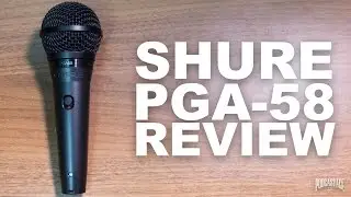 Обзор/тест динамического микрофона Shure PGA58