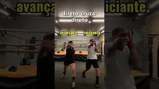 Iniciante x Avan&ccedil;ado no Boxe