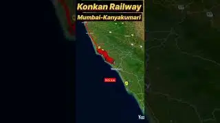 Konkan Railway Line | Mumbai to Kanyakumari #westernghats