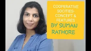 Cooperative societies-concept and features