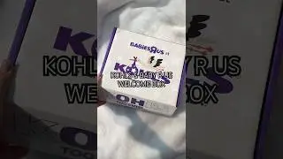 #kohlsshopping #babybox #freestuff #babyitems #kohlsfinds #kohls #babiesrus #asmr #asmrunboxing