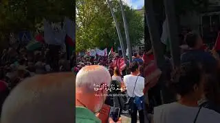 Venice Palestine Protest #allah #allahuakbar #allahuakbar #muslim #viral #nasheed #shorts