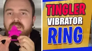 Tingler Vibrator Ring | Bullet Finger Vibrator | Couple Dual Pleasure Ring Vibrator Review #shorts