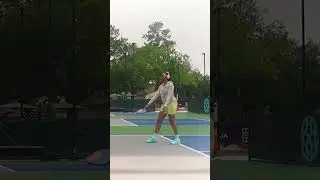 When your wife learns TOO fast 💪🏾💪🏾💪🏾😂😂😂 #pickleball #pickleballcouple #pickleballaddicts