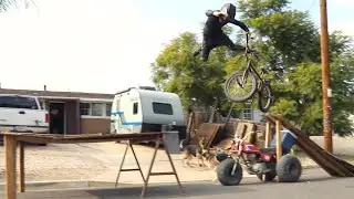 G-Form Pads are Adventure Proof - bike stunt table smash