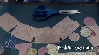 Handmade Valentine Banner | Doily Heart Envelopes, Scrap Paper & Sweet Words