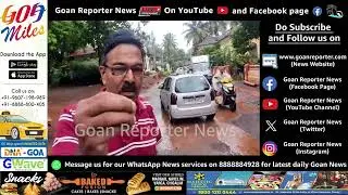 Goan Reporter: Poor Road Conditions at Kumbhar Vada, Anjuna; Locals and Commuters Face Problems