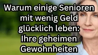 Lebe gl&uuml;cklich als Senior mit wenig Geld mit diesen Gewohnheiten  Finanzweisheit