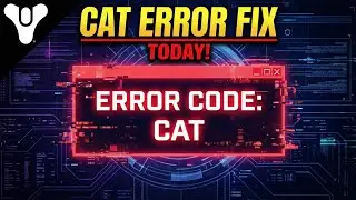 How to Fix Destiny 2 Error Code CAT - Update Stuck? (Working Now)December 2025 PC game.