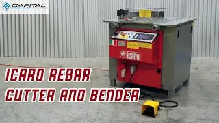 ICARO Combined Rebar Cutter & Bender - Sales Video