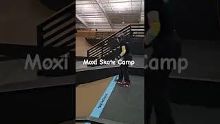 Dirty Teaches Beginners at the Moxi Skate Camp 🛼 #howtorollerskate #moxiskatecamp #woodwardwest