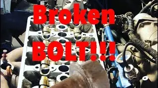 How to: Remove Broken Bolt in Cylinder Head! Or any Broken bolt using Amazon Extractor Set!
