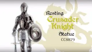 Resting Medieval Knight Statue from Medieval Collectibles