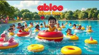Babloo Afloat Race Nursery Rhyme | Water Fun Song for Kids | Boats, Bubbles, and Splashy Speed