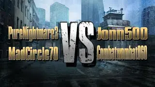 1v1 Tournament Q3 RD1 - Jonn500 vs PureNightmare3 & MadCircle70 vs CombatWombat060