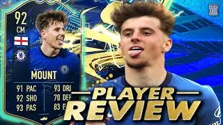 CHELSEA'S VERSATILE BEAST?!😍 92 TEAM OF THE SEASON MOUNT PLAYER REVIEW! FIFA 21 ULTIMATE TEAM