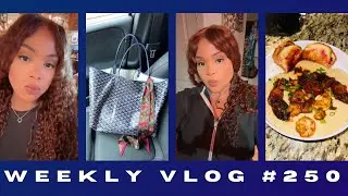 Weekly Vlog #250 (The Hermes Game, Wack Weather, Comfort Food & more) | COCOMCQUEEN #weeklyvlog