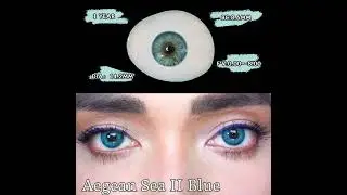 Контактные линзы MYEYEBB Aegean Sea II Blue Natural | Рецепт
