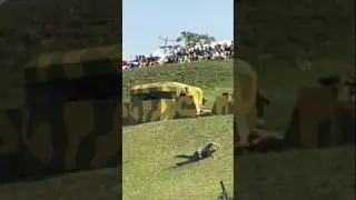 WW German Soldier Failed Attempt at Escape from Americans at WW D Day Reenactment in Conneaut Ohio