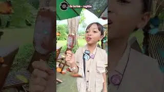 LEIKA DAN DINAR BORONG ES KRIM!! #leika #shorts