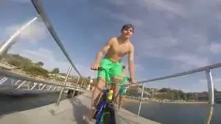 GoPro Watsons bay cliff and bike jumps