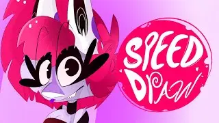 SPEED DRAW- Pinky wolf (Witch Act)- TheDuckling_